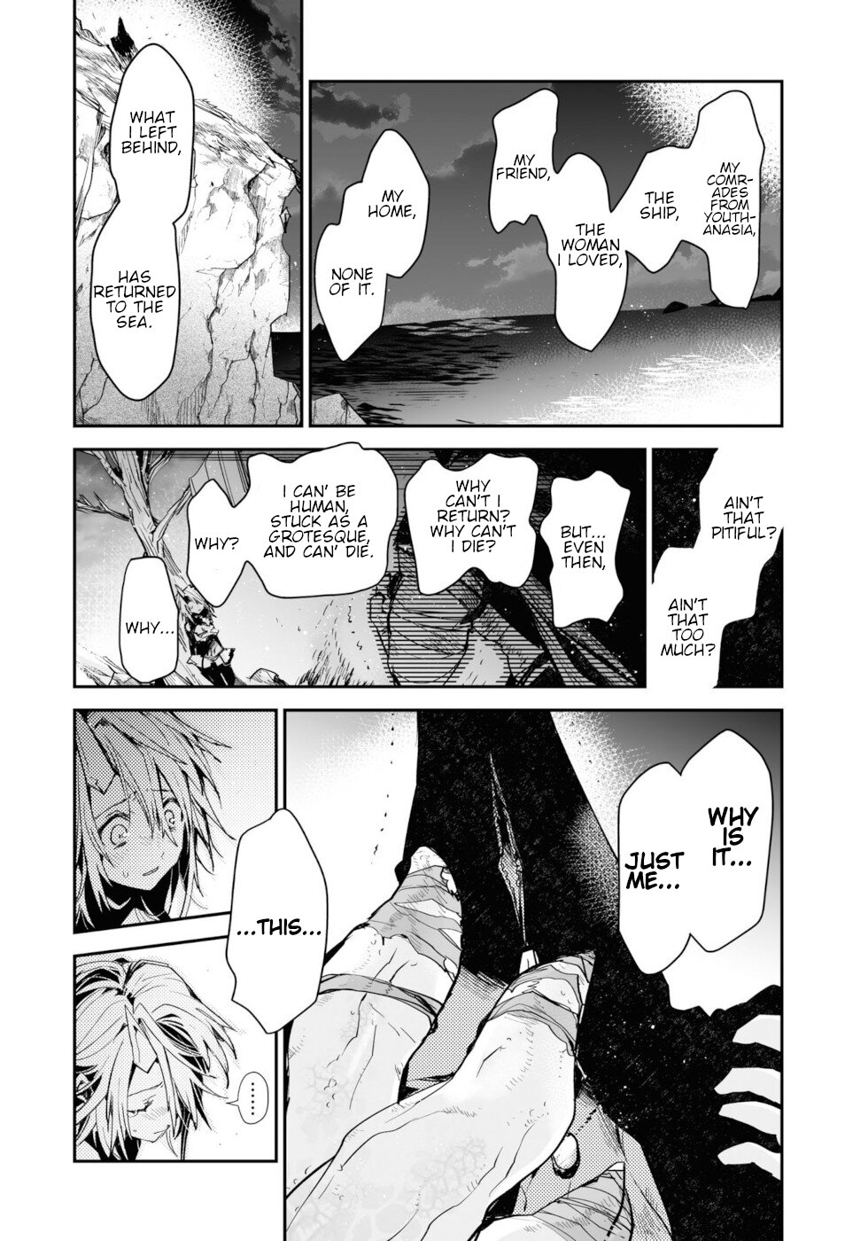 Killing me/Killing you Chapter 12 page 51 - Chapter 12: Burial At Sea What Was Beyond The Horizon Up In Smoke