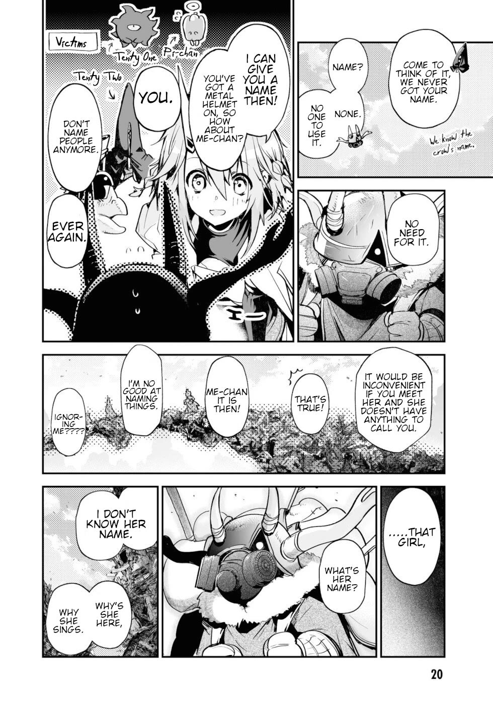 Killing me/Killing you Chapter 13 page 17 - Chapter 13: A Flower In A Trash Heap, A Song On One's Lips
