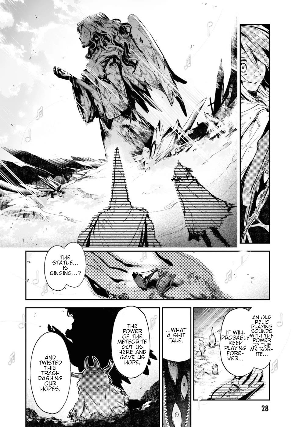 Killing me/Killing you Chapter 13 page 24 - Chapter 13: A Flower In A Trash Heap, A Song On One's Lips