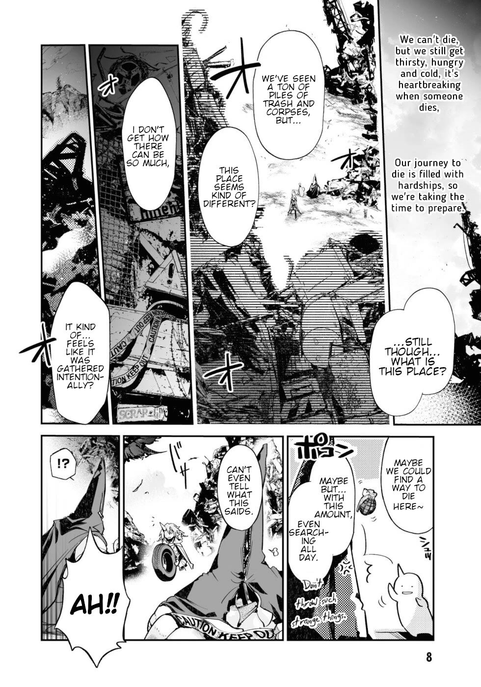 Killing me/Killing you Chapter 13 page 5 - Chapter 13: A Flower In A Trash Heap, A Song On One's Lips
