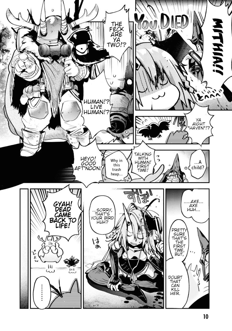Killing me/Killing you Chapter 13 page 7 - Chapter 13: A Flower In A Trash Heap, A Song On One's Lips