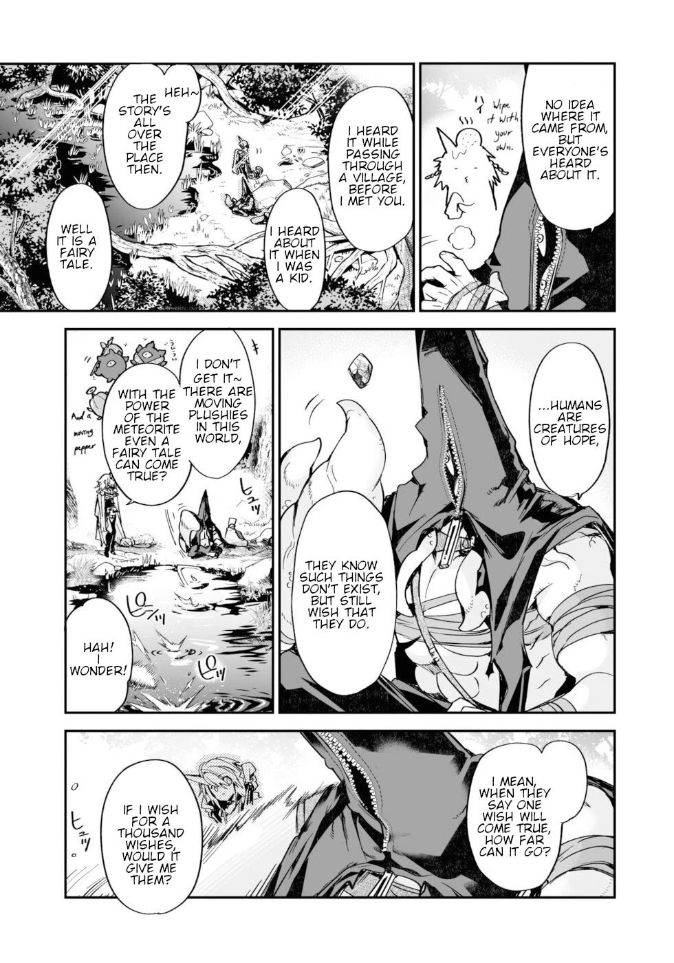 Killing me/Killing you Chapter 14.5 page 11 - Chapter 14.5: What To Ask Of A Wishing Well