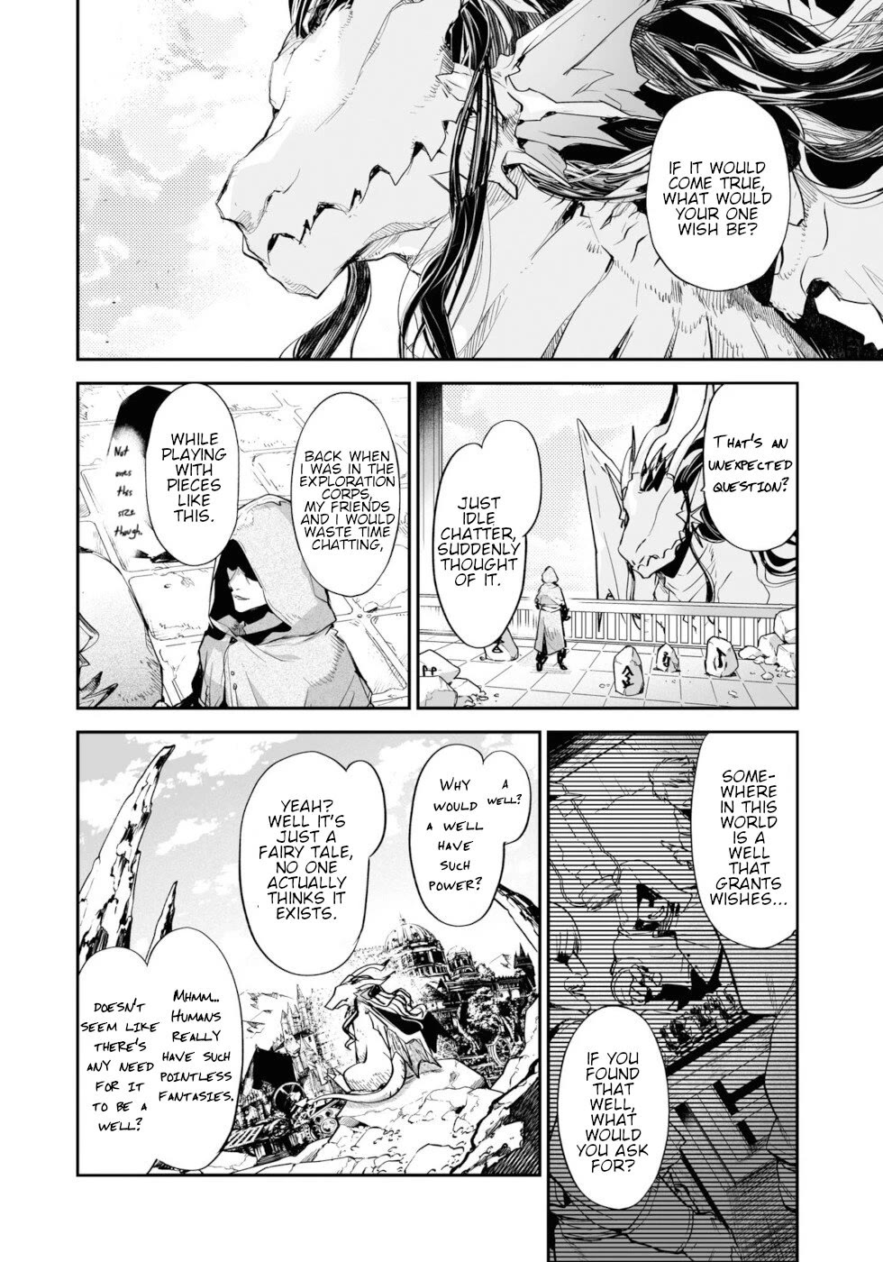 Killing me/Killing you Chapter 14.5 page 2 - Chapter 14.5: What To Ask Of A Wishing Well