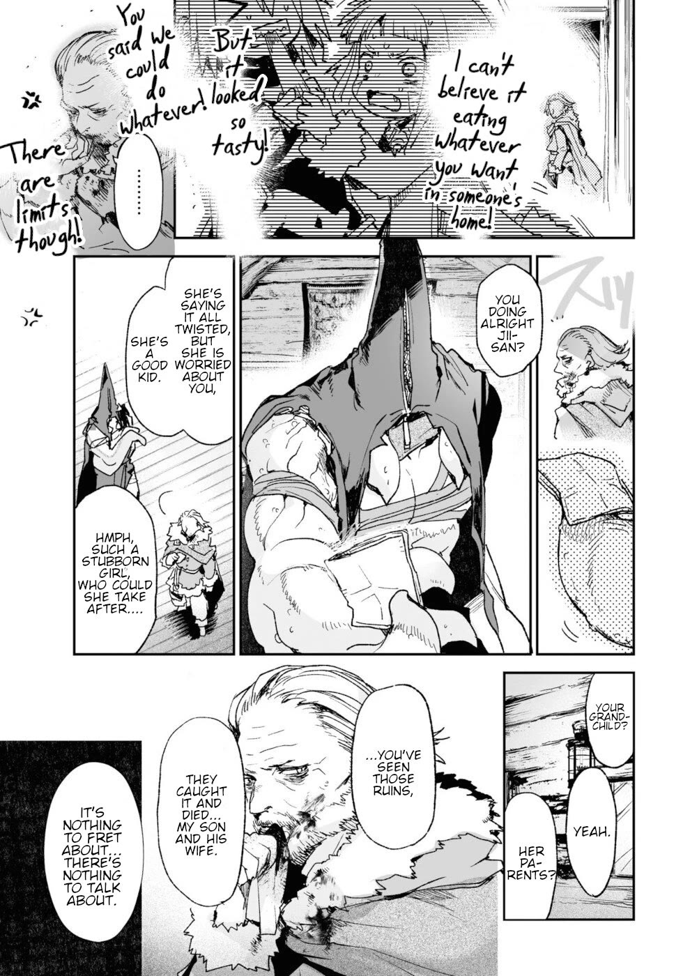 Killing me/Killing you Chapter 16 page 12 - Chapter 16: The Final Grave Keeper Of Anek Doten