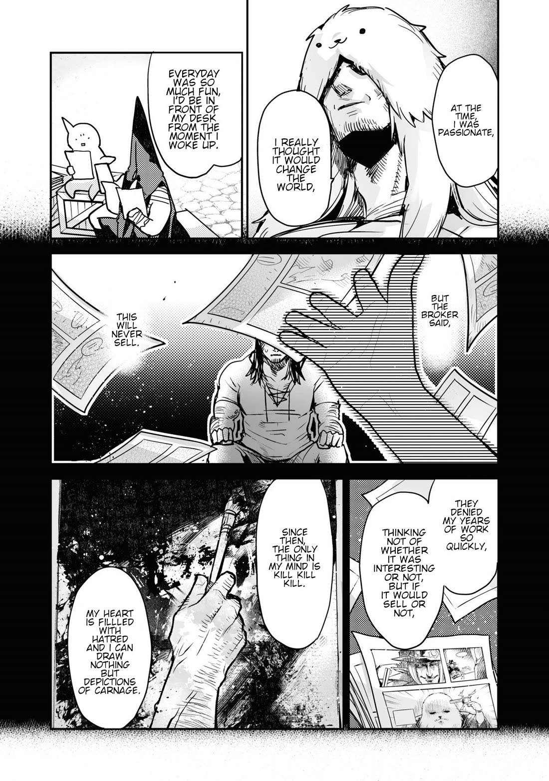 Killing me/Killing you Chapter 18 page 11 - Chapter 18: If You See It You Die Painting