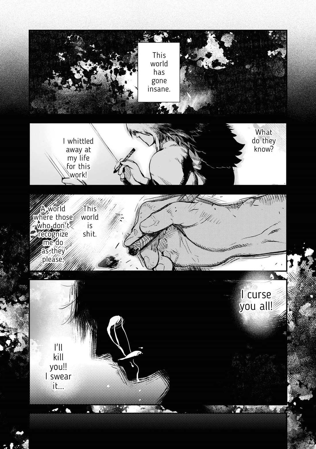 Killing me/Killing you Chapter 18 page 2 - Chapter 18: If You See It You Die Painting