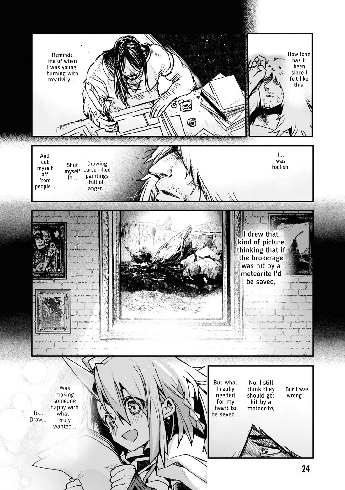 Killing me/Killing you Chapter 18 page 20 - Chapter 18: If You See It You Die Painting