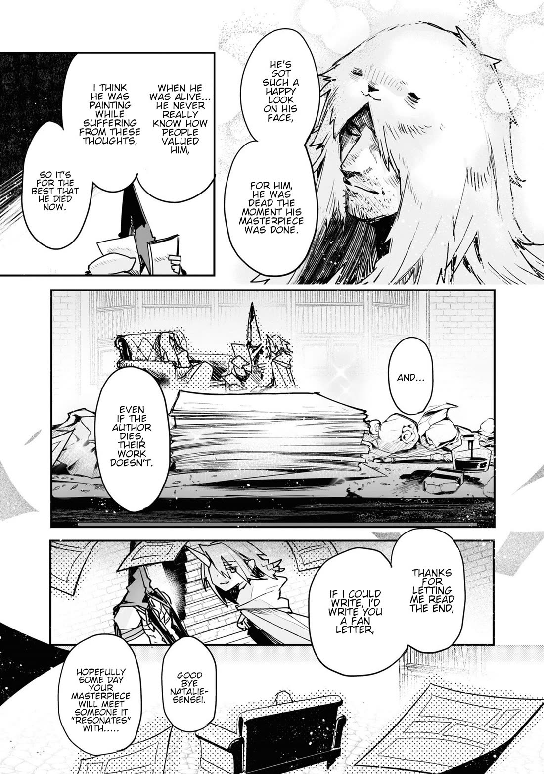 Killing me/Killing you Chapter 18 page 23 - Chapter 18: If You See It You Die Painting