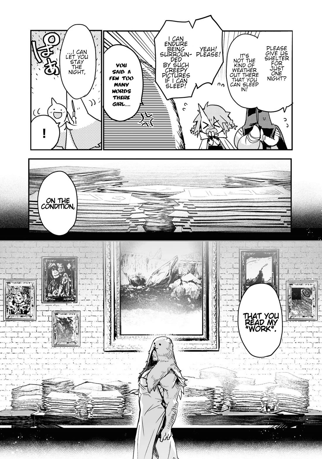 Killing me/Killing you Chapter 18 page 9 - Chapter 18: If You See It You Die Painting