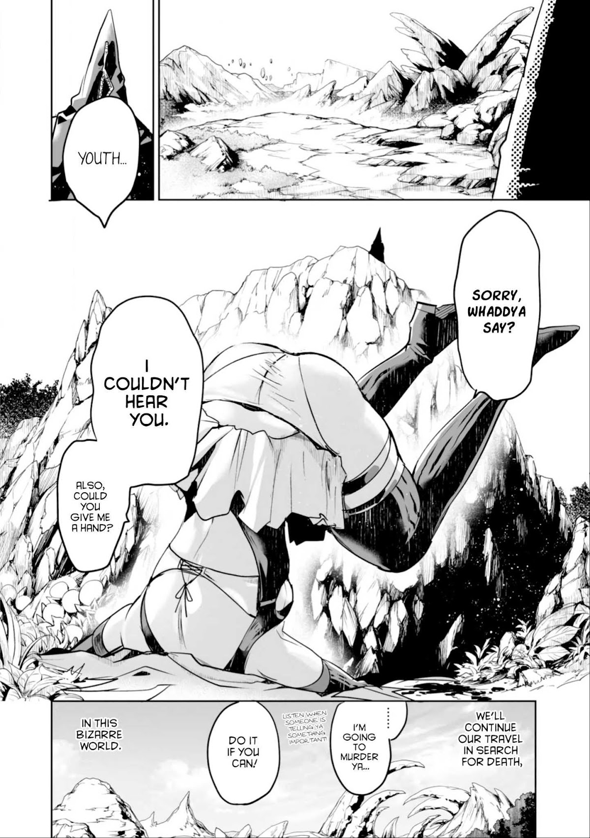 Killing me/Killing you Chapter 2 page 33 - Chapter 2: Funeral 02: The Death-Bringing Dragon, El Cielo
