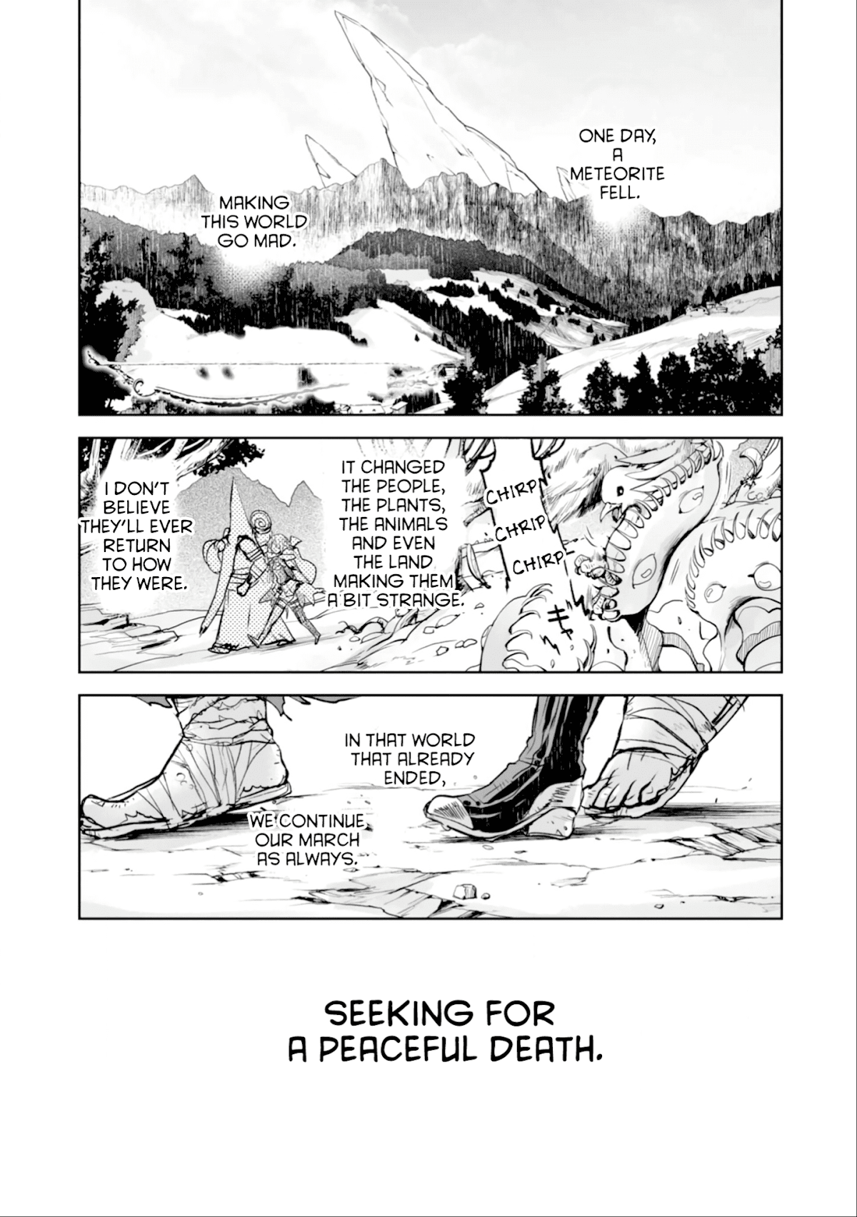 Killing me/Killing you Chapter 3 page 1 - Chapter 3: Funeral 03: Doomsday's Residence