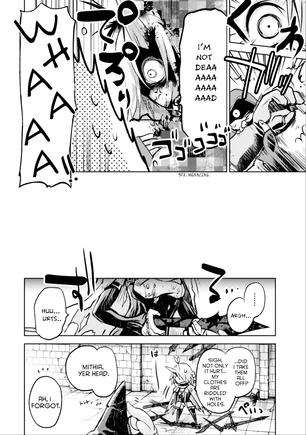 Killing me/Killing you Chapter 3 page 10 - Chapter 3: Funeral 03: Doomsday's Residence