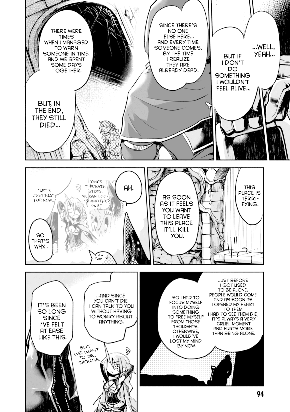 Killing me/Killing you Chapter 3 page 18 - Chapter 3: Funeral 03: Doomsday's Residence