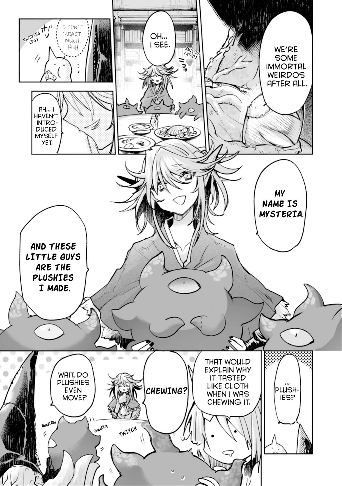 Killing me/Killing you Chapter 4 page 13 - Chapter 4: Mysteria and the Green Eye