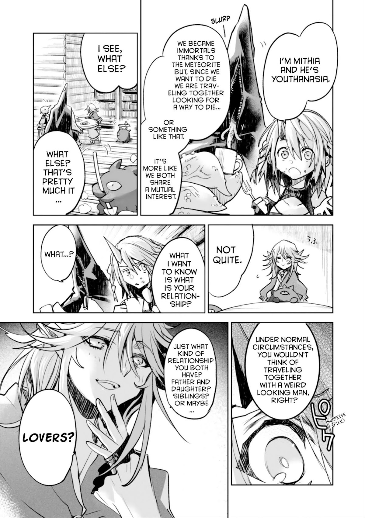 Killing me/Killing you Chapter 4 page 15 - Chapter 4: Mysteria and the Green Eye