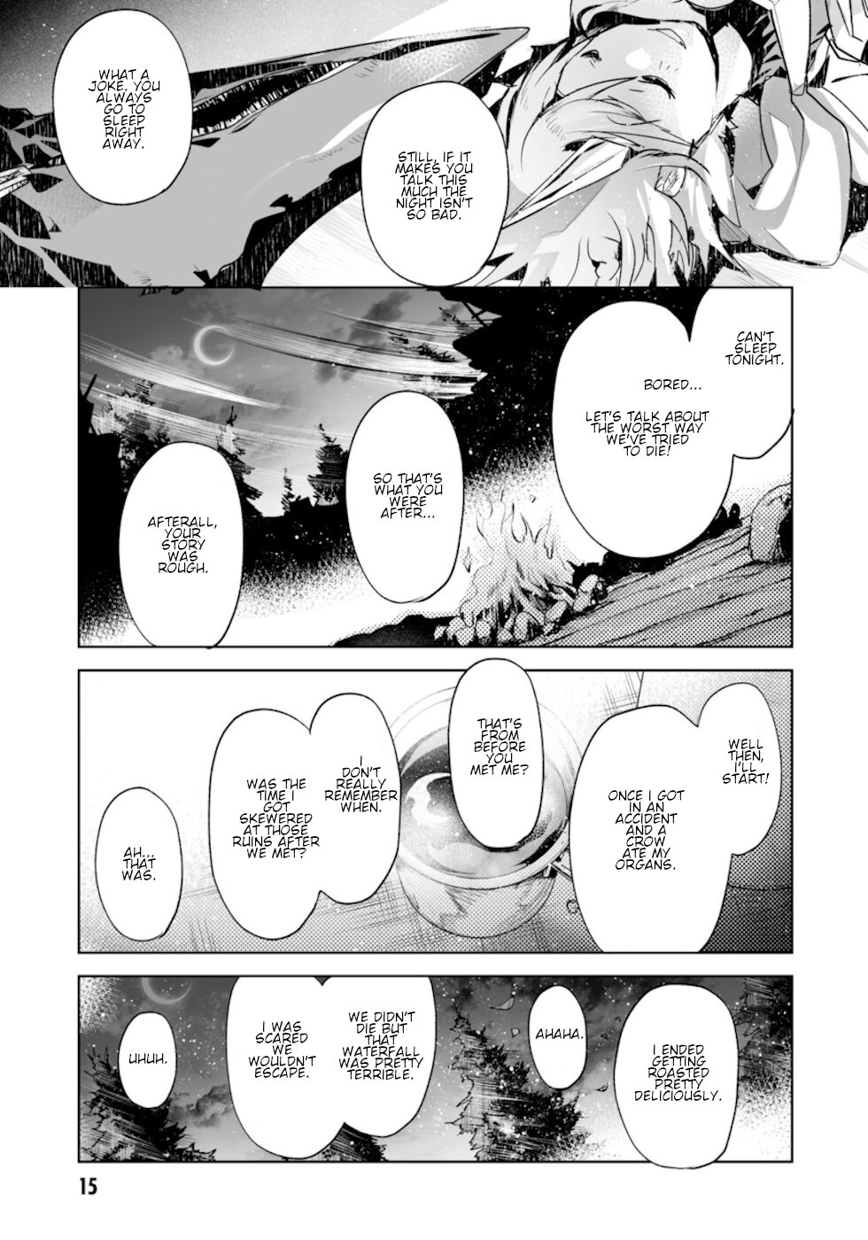 Killing me/Killing you Chapter 5 page 11 - Chapter 5: Whistling At Dawn