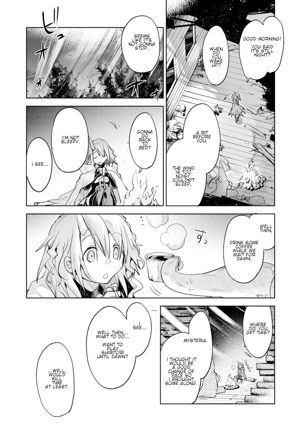Killing me/Killing you Chapter 5 page 6 - Chapter 5: Whistling At Dawn