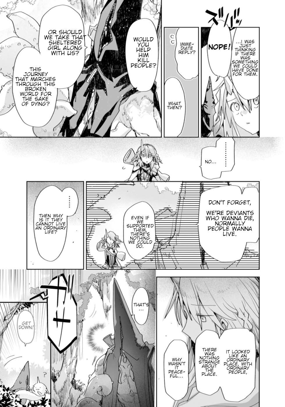 Killing me/Killing you Chapter 8 page 29 - Chapter 8: An Ordinary Place/Sacarament's Judgement