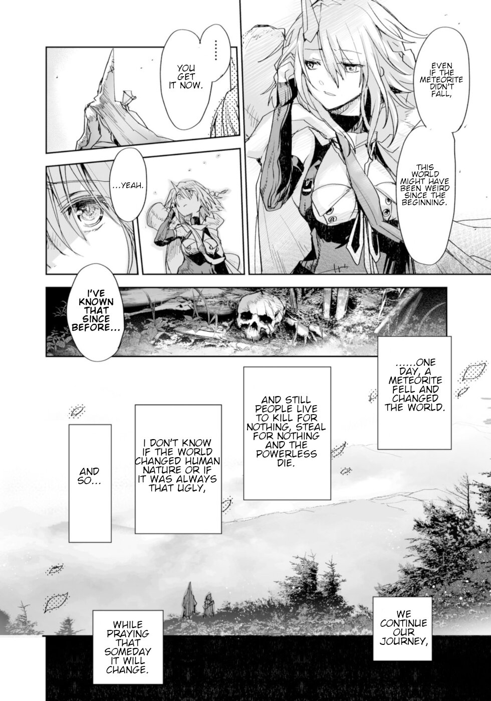 Killing me/Killing you Chapter 8 page 46 - Chapter 8: An Ordinary Place/Sacarament's Judgement