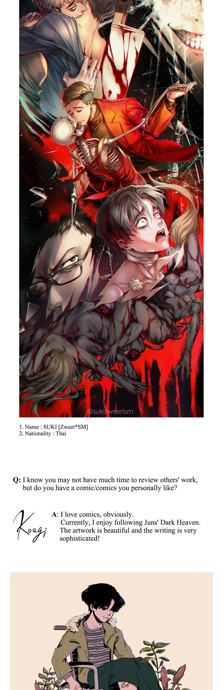 Killing Stalking Chapter 19.6 page 11 - Chapter 19.6 : Killing Stalking Fan Event Pt. 1