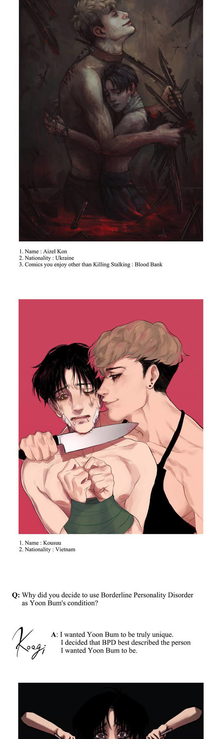 Killing Stalking Chapter 19.6 page 3 - Chapter 19.6 : Killing Stalking Fan Event Pt. 1