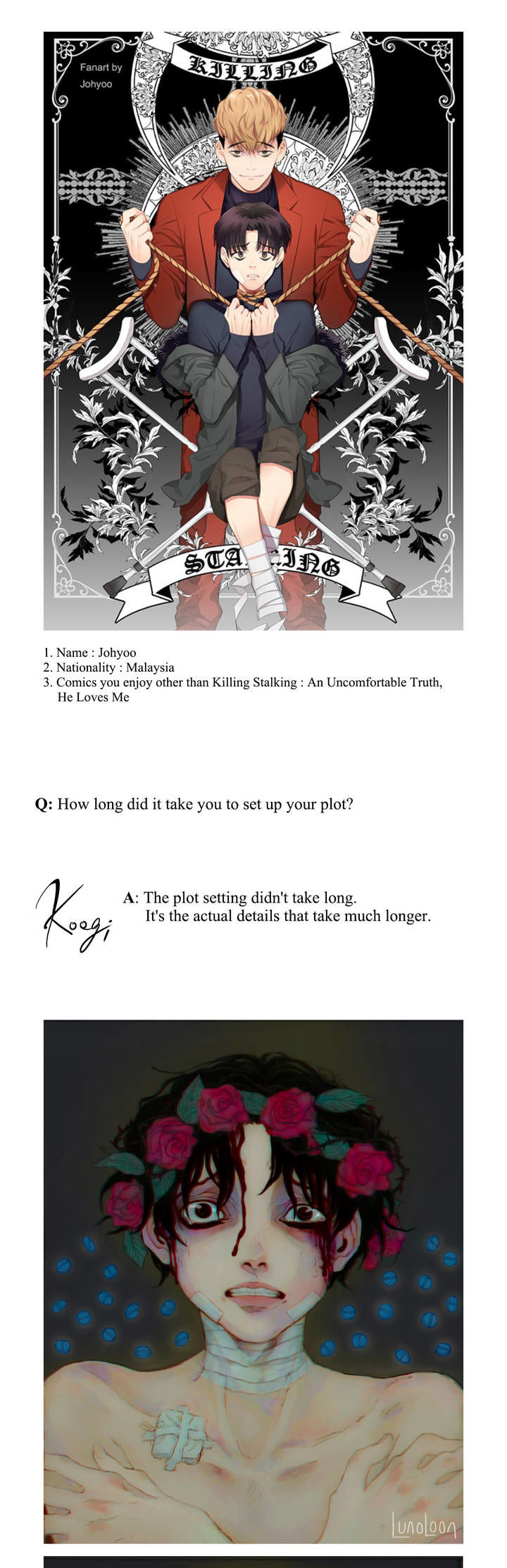 Killing Stalking Chapter 19.6 page 7 - Chapter 19.6 : Killing Stalking Fan Event Pt. 1