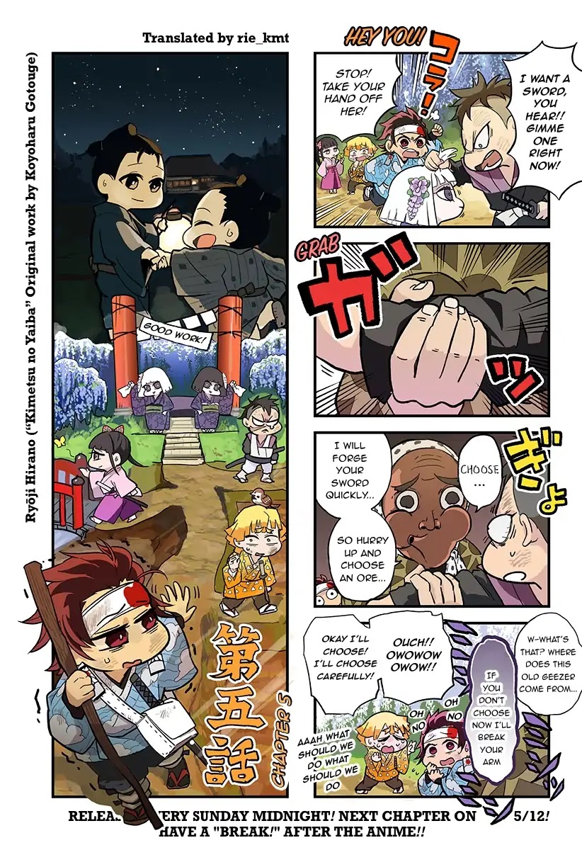 Kimetsu no Aima! Chapter 5 page 1 - Chapter 5