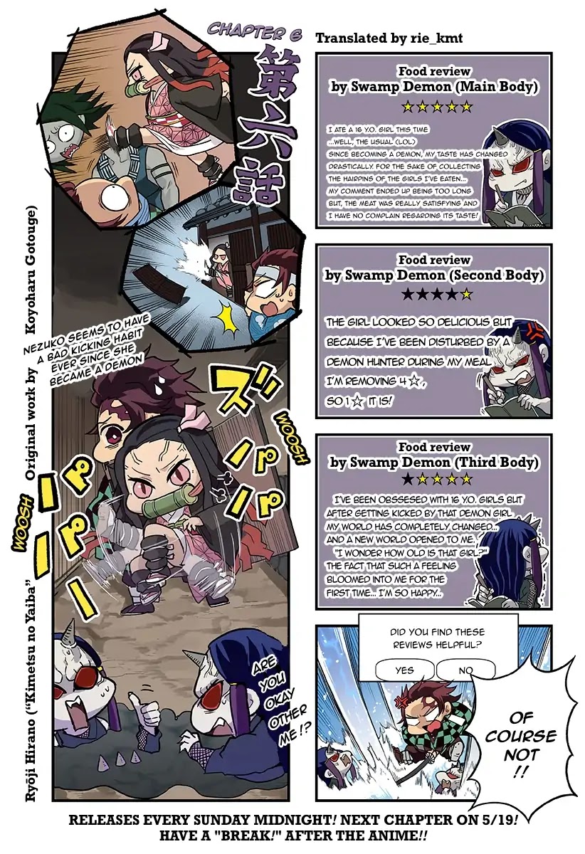 Kimetsu no Aima! Chapter 6 page 1 - Chapter 6