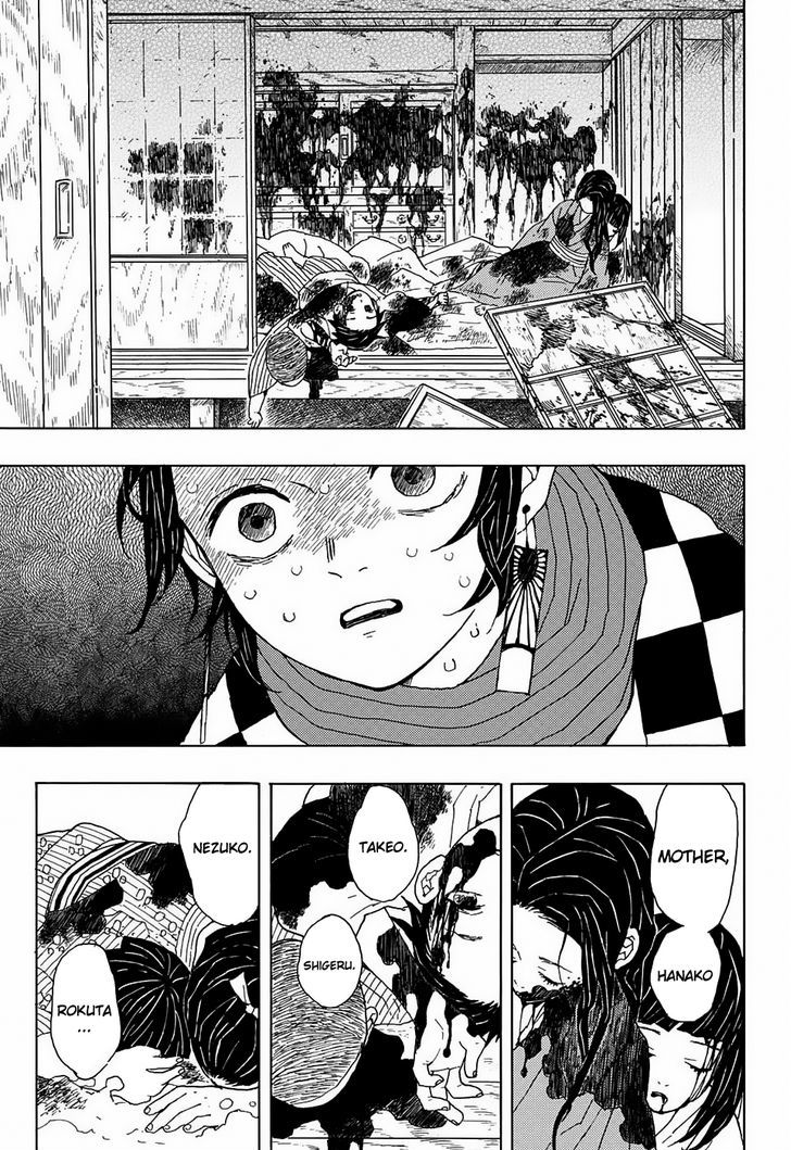 Kimetsu no Yaiba Chapter 1 page 14 - Chapter 1: Cruelty