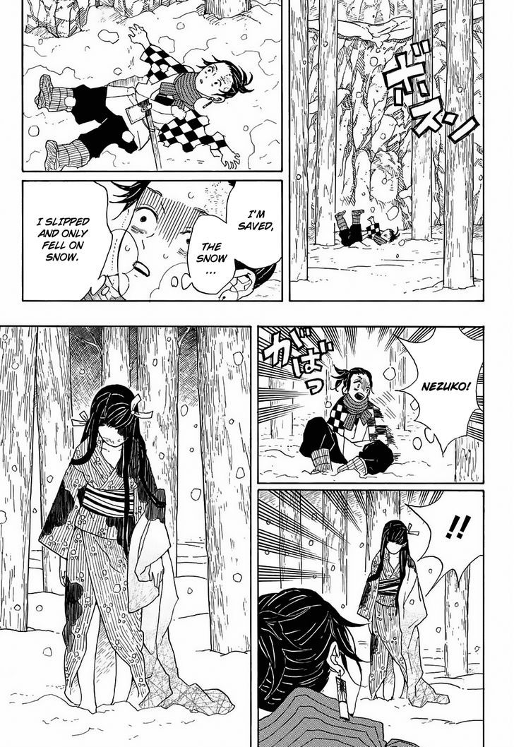 Kimetsu no Yaiba Chapter 1 page 18 - Chapter 1: Cruelty