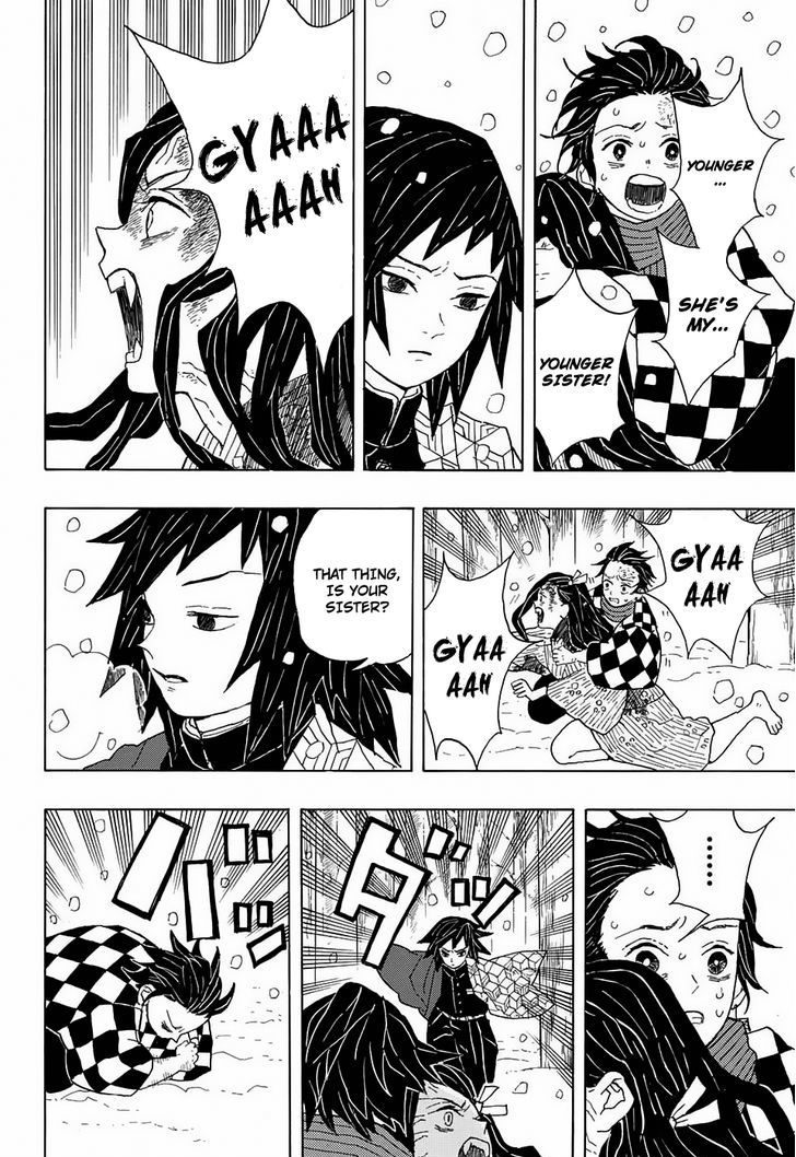 Kimetsu no Yaiba Chapter 1 page 27 - Chapter 1: Cruelty