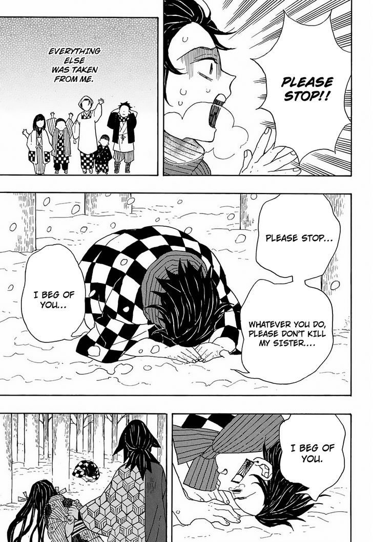 Kimetsu no Yaiba Chapter 1 page 32 - Chapter 1: Cruelty