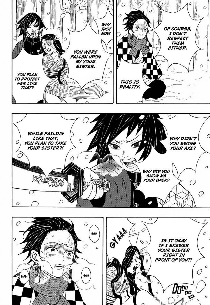 Kimetsu no Yaiba Chapter 1 page 35 - Chapter 1: Cruelty