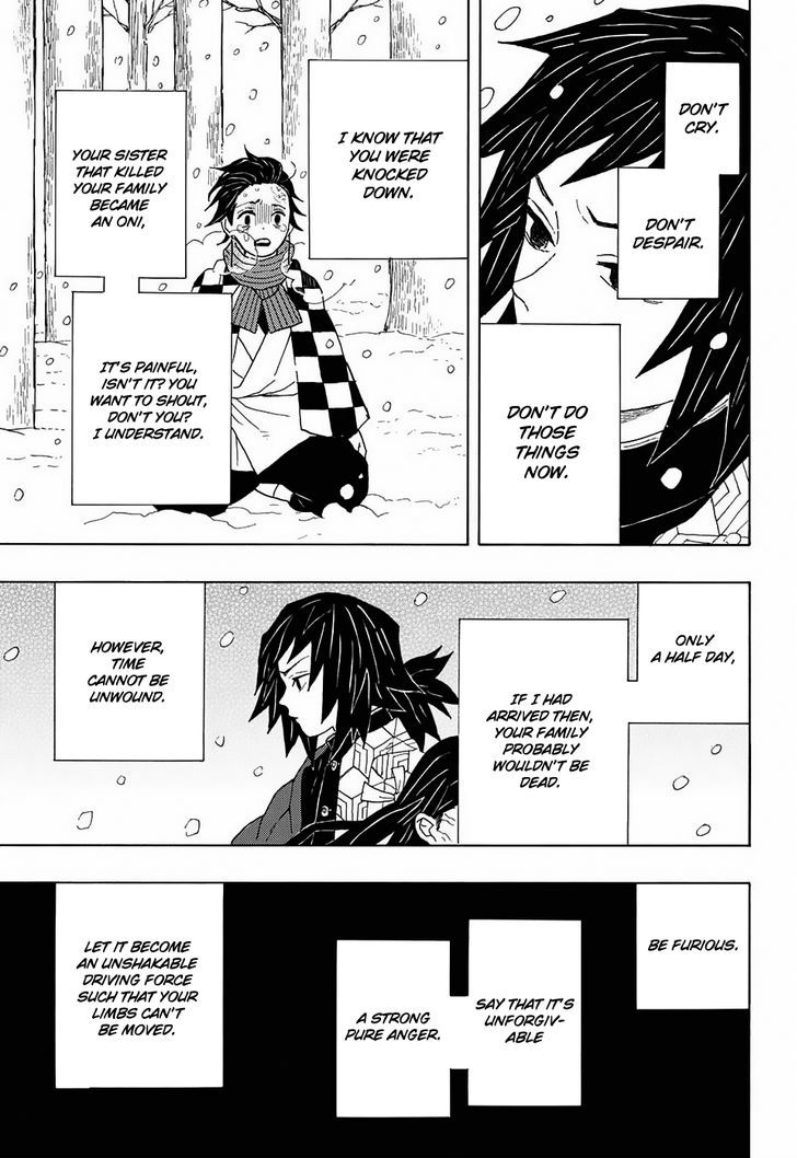Kimetsu no Yaiba Chapter 1 page 36 - Chapter 1: Cruelty