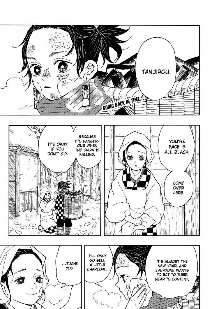 Kimetsu no Yaiba Chapter 1 page 4 - Chapter 1: Cruelty