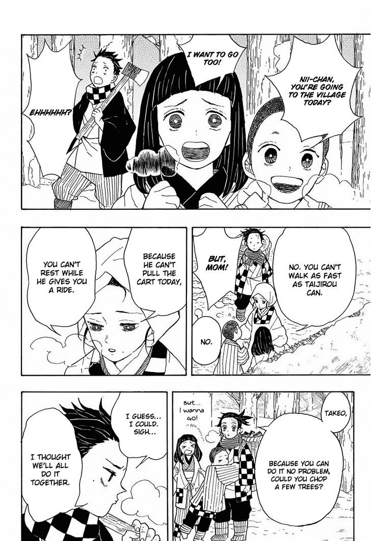 Kimetsu no Yaiba Chapter 1 page 5 - Chapter 1: Cruelty