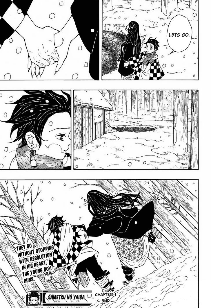 Kimetsu no Yaiba Chapter 1 page 54 - Chapter 1: Cruelty