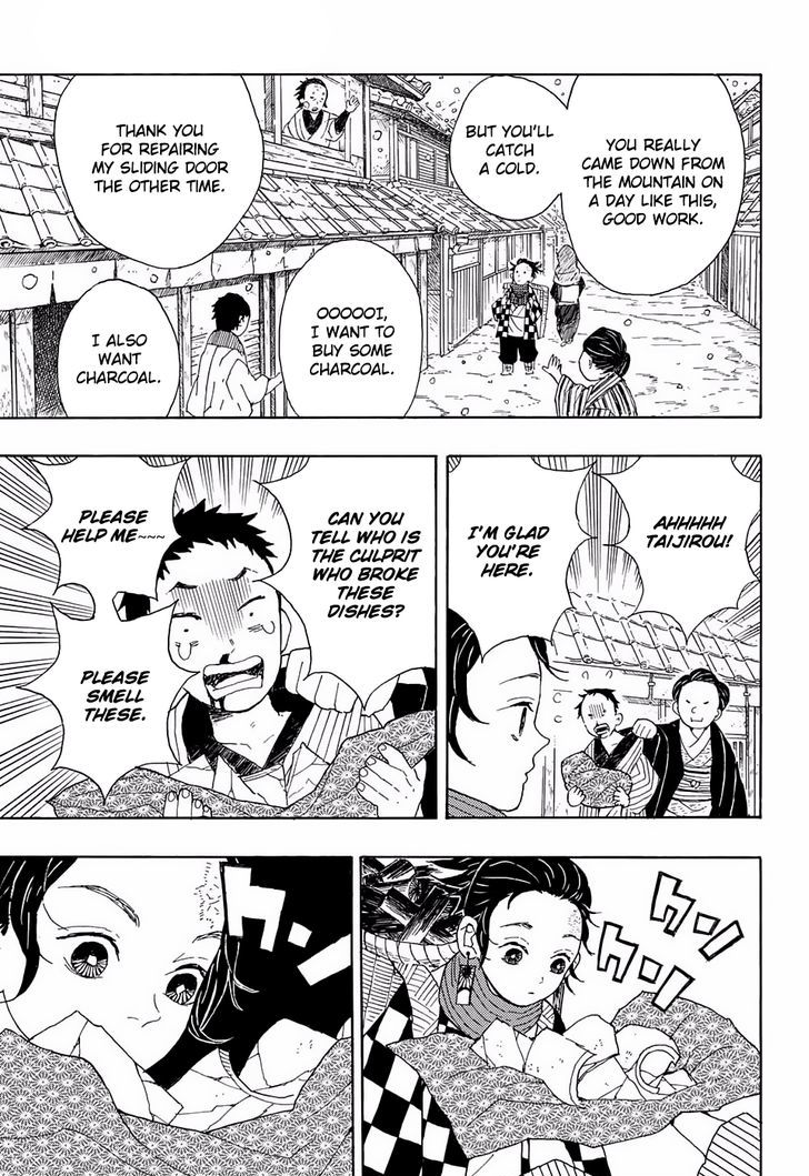 Kimetsu no Yaiba Chapter 1 page 8 - Chapter 1: Cruelty
