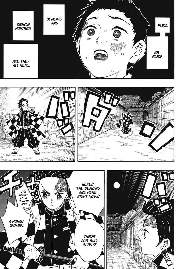 Kimetsu no Yaiba Chapter 10 page 11 - Chapter 10: Kidnapper's Bog