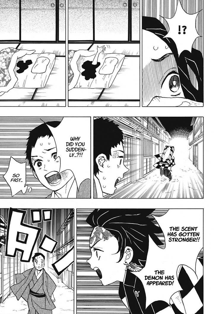 Kimetsu no Yaiba Chapter 10 page 9 - Chapter 10: Kidnapper's Bog