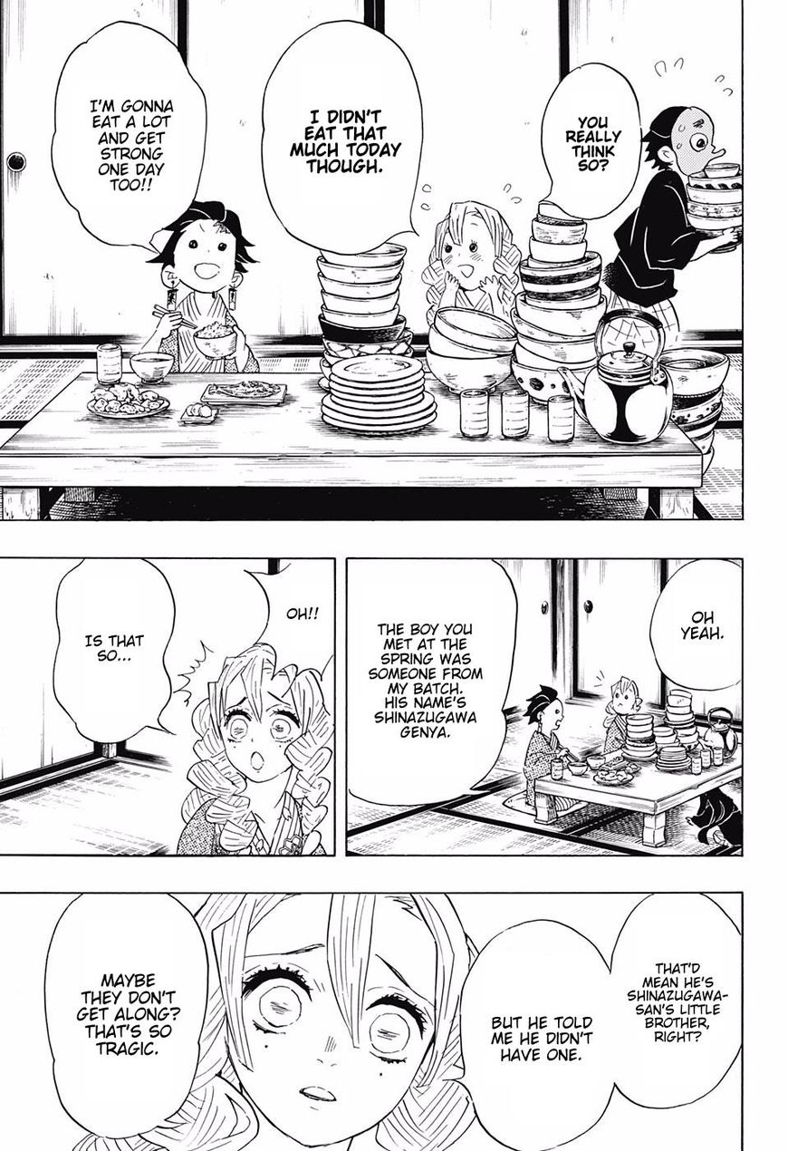 Kimetsu no Yaiba Chapter 101 page 11 - Chapter 101: A Secret