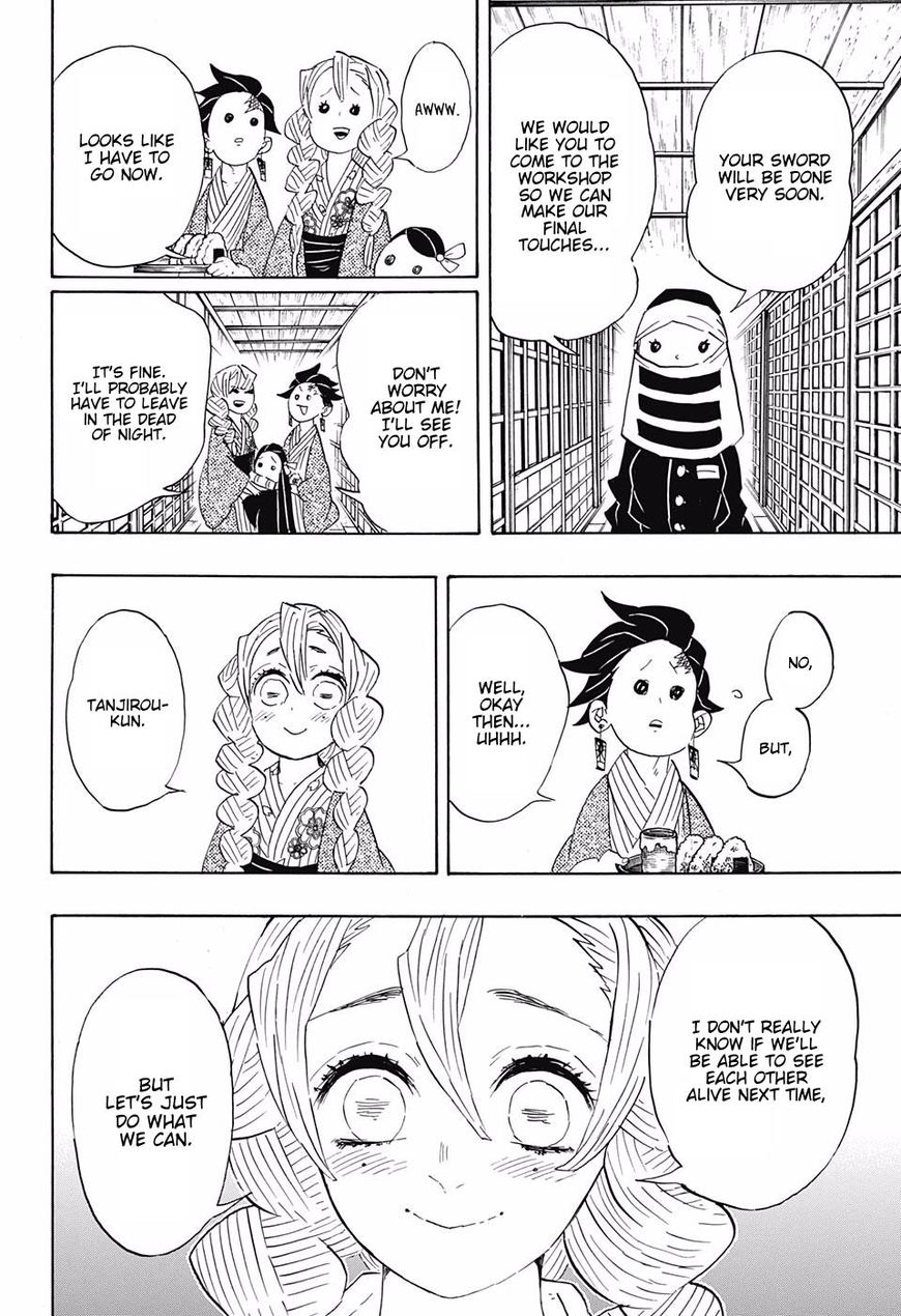 Kimetsu no Yaiba Chapter 101 page 14 - Chapter 101: A Secret