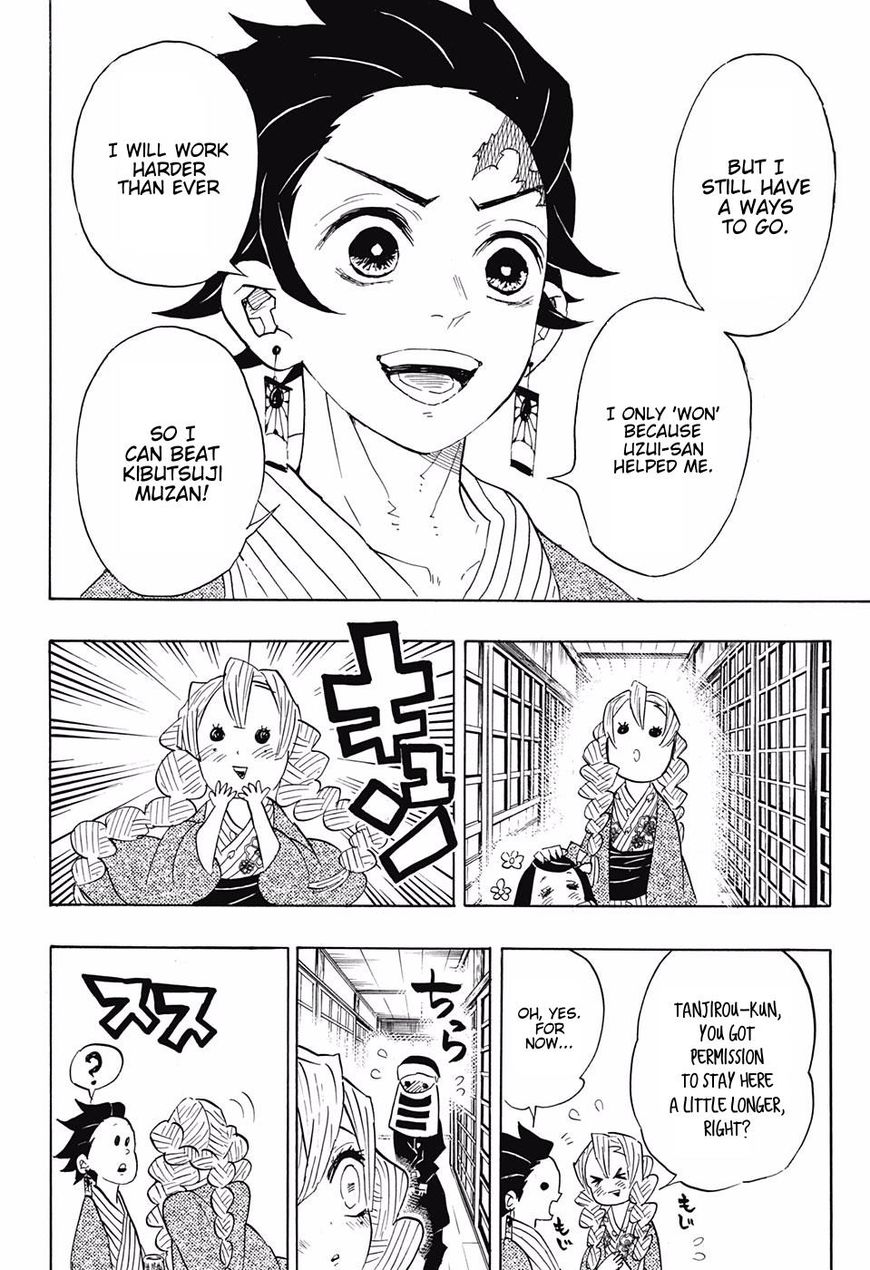 Kimetsu no Yaiba Chapter 101 page 16 - Chapter 101: A Secret