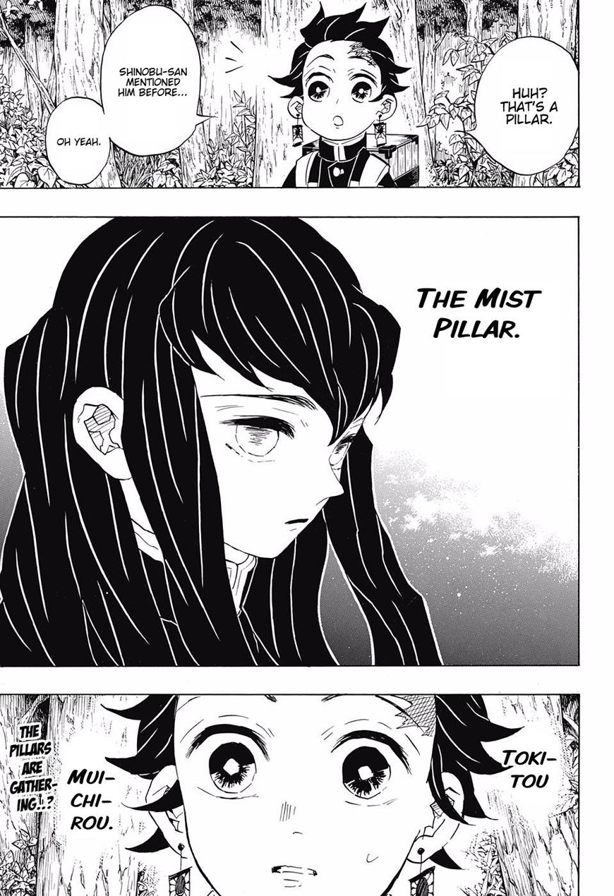 Kimetsu no Yaiba Chapter 101 page 19 - Chapter 101: A Secret
