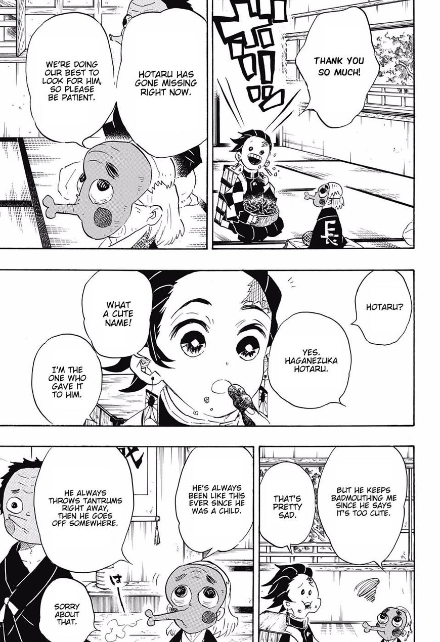 Kimetsu no Yaiba Chapter 101 page 3 - Chapter 101: A Secret