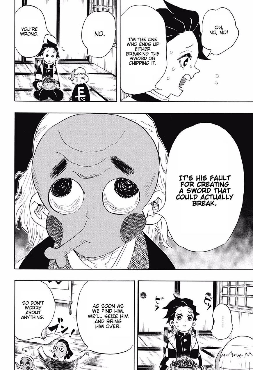 Kimetsu no Yaiba Chapter 101 page 4 - Chapter 101: A Secret