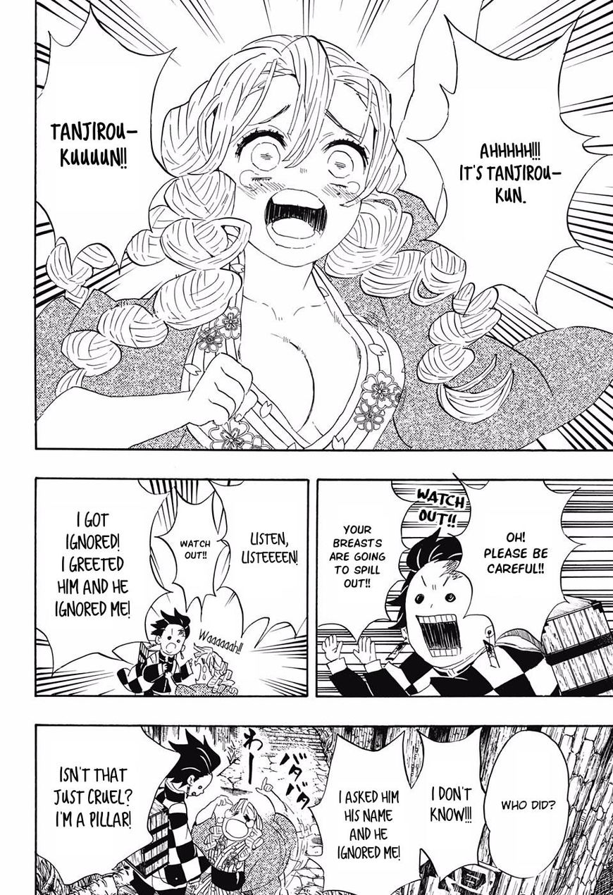 Kimetsu no Yaiba Chapter 101 page 6 - Chapter 101: A Secret
