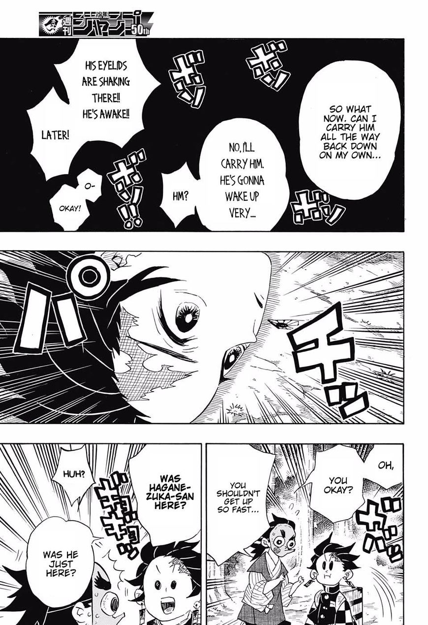 Kimetsu no Yaiba Chapter 102 page 15 - Chapter 102: Hello Tokito