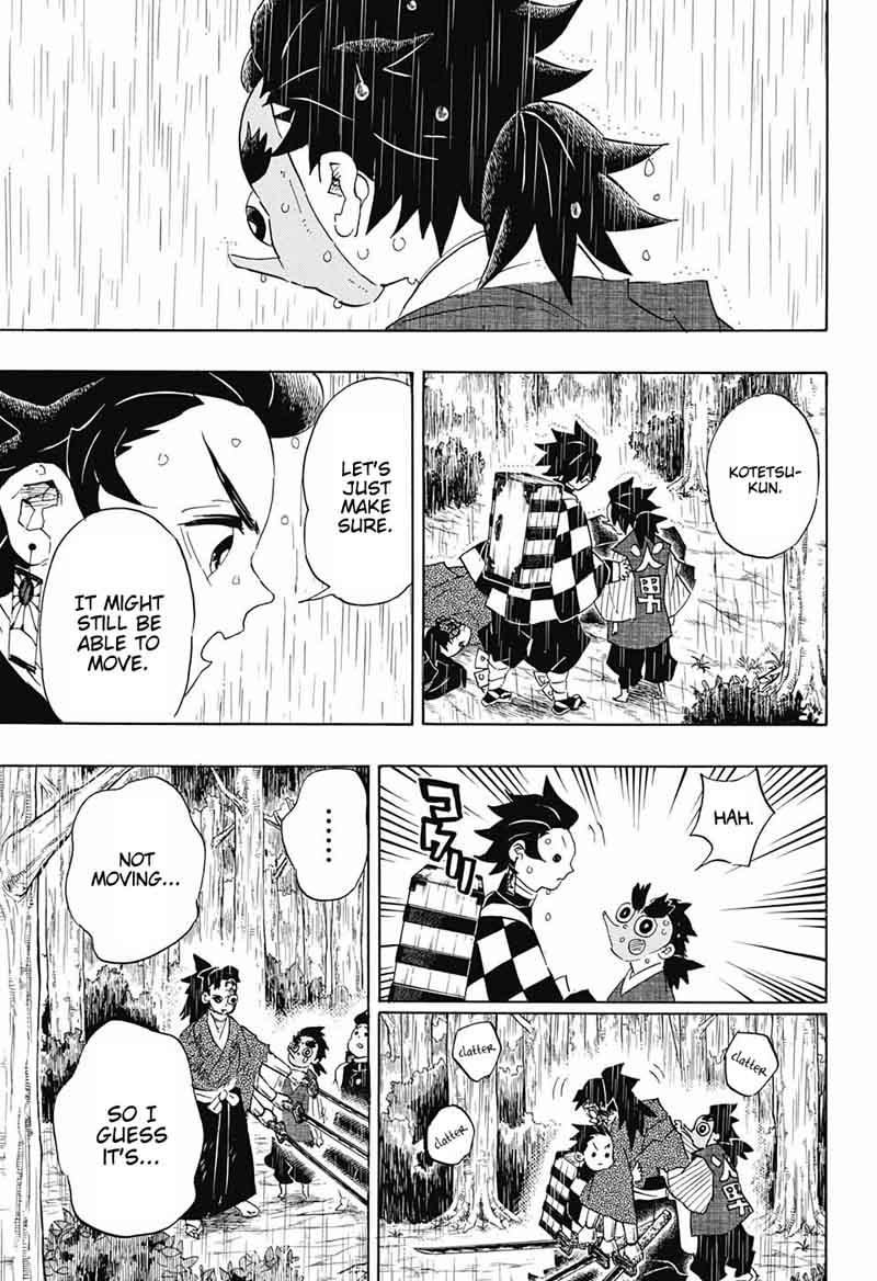 Kimetsu no Yaiba Chapter 103 page 17 - Chapter 103: Yorichi Type Zero