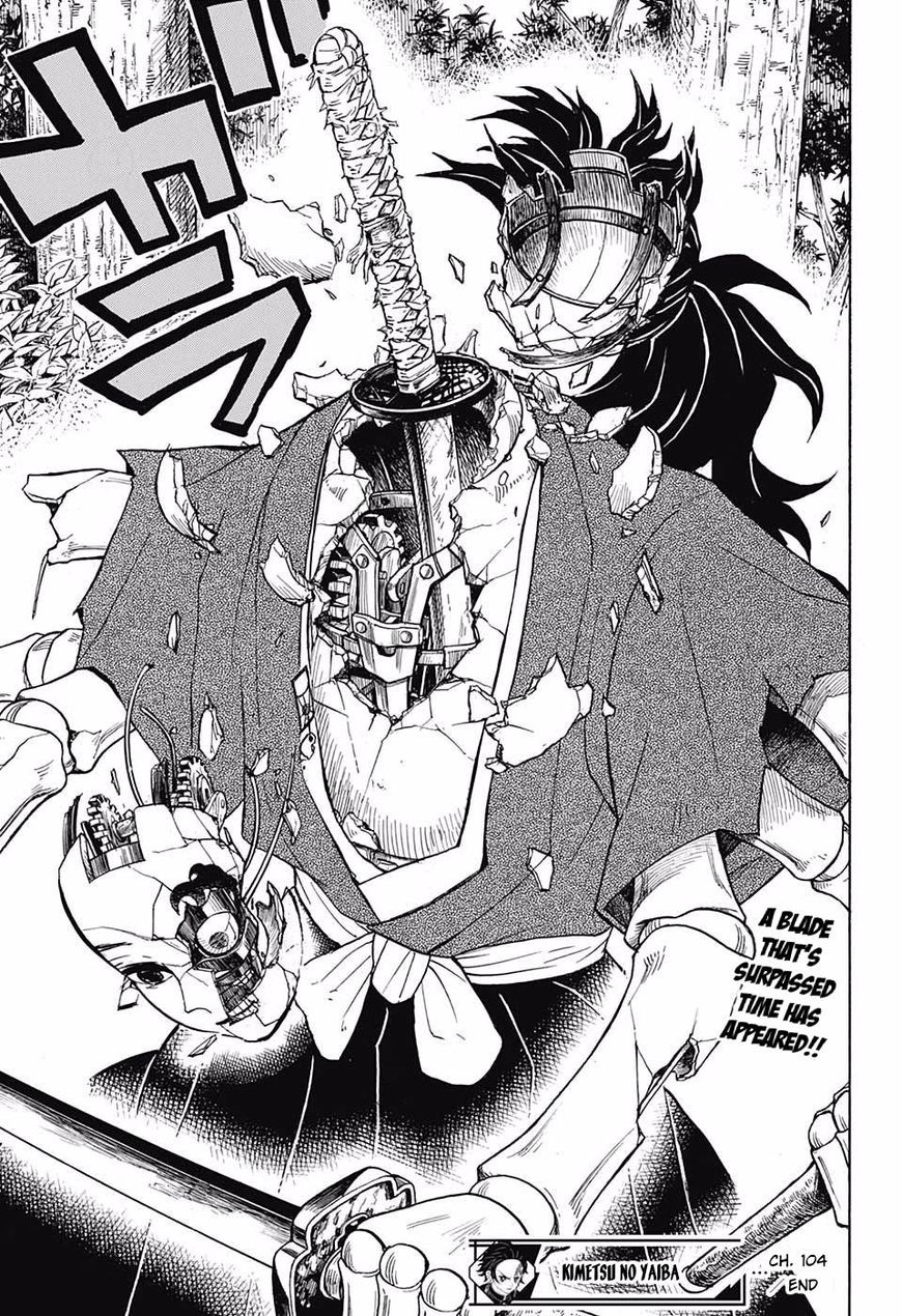 Kimetsu no Yaiba Chapter 104 page 19 - Chapter 104: Kotetsu
